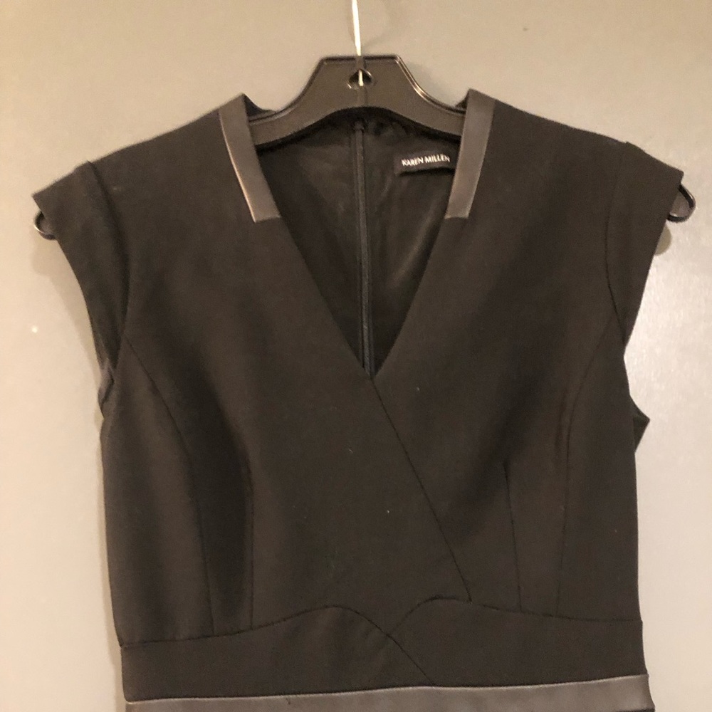 Sexy black Karen Millen dress - size 4